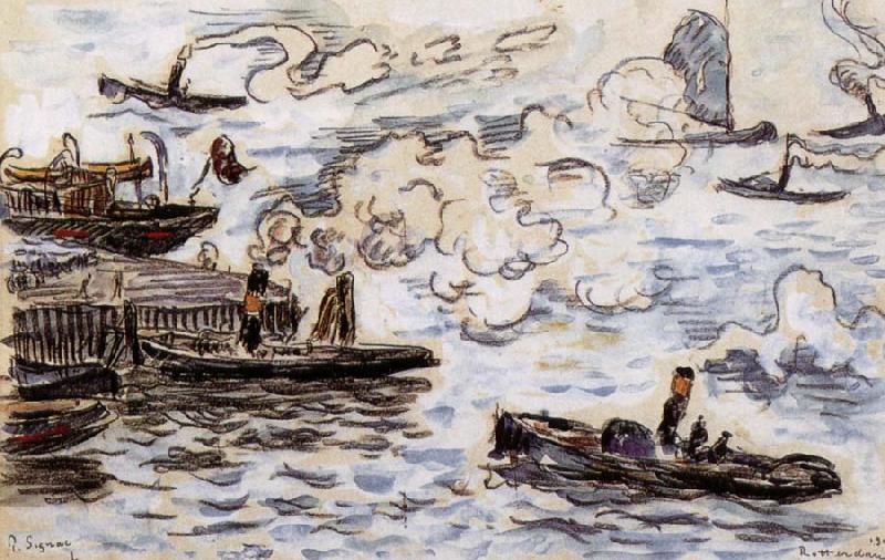 Rotterdam-s tug, Paul Signac